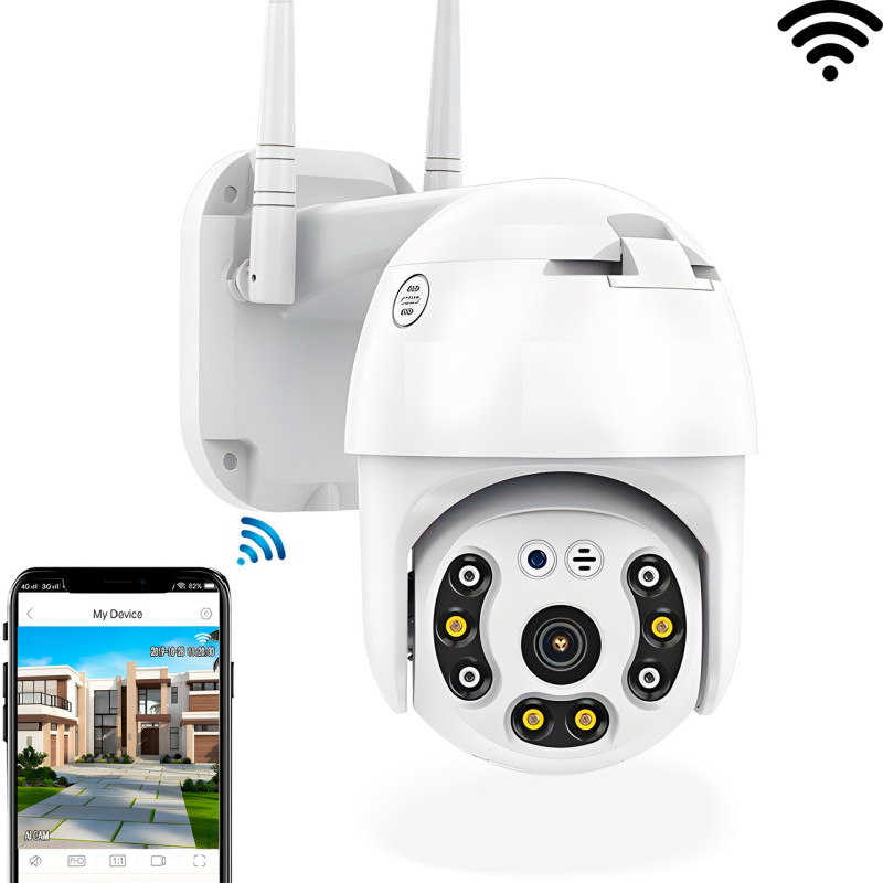 Уличная камера видеонаблюдения CAMERA YCC365 WIFI IP 360/90 2.0mp фото - 9