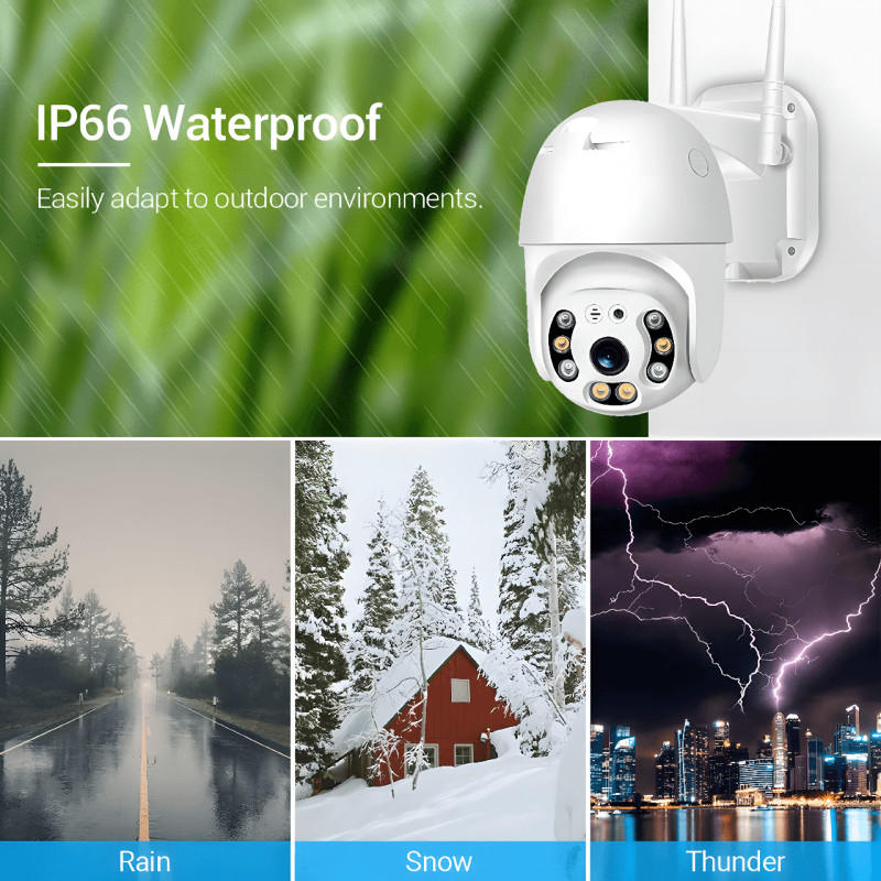 Уличная камера видеонаблюдения CAMERA YCC365 WIFI IP 360/90 2.0mp фото - 5