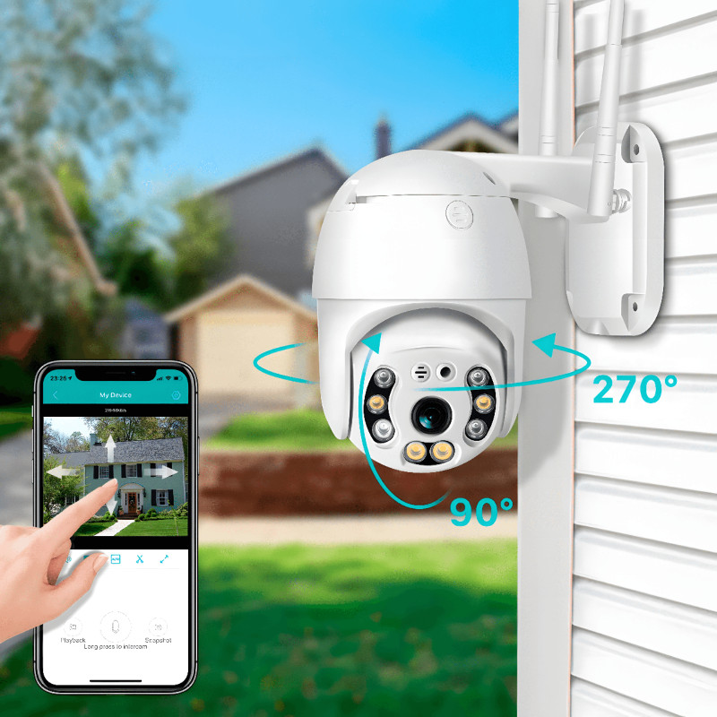 Уличная камера видеонаблюдения CAMERA YCC365 WIFI IP 360/90 2.0mp фото - 4