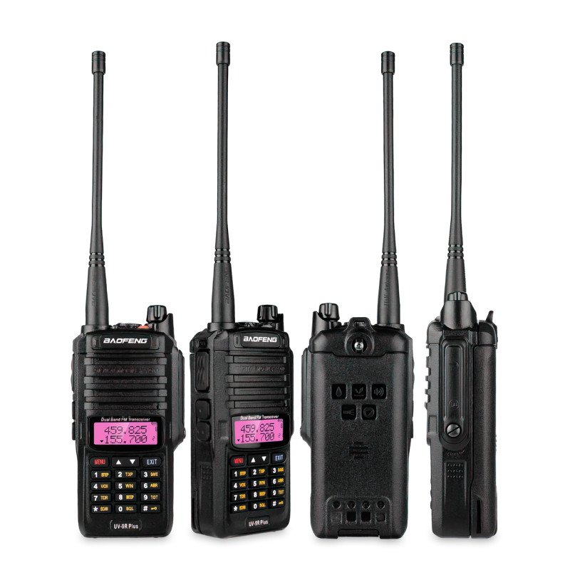 Радіостанція Baofeng UV-9R Plus з радіусом до 22 км, VHF/UHF, 2500 мА/год фото - 2