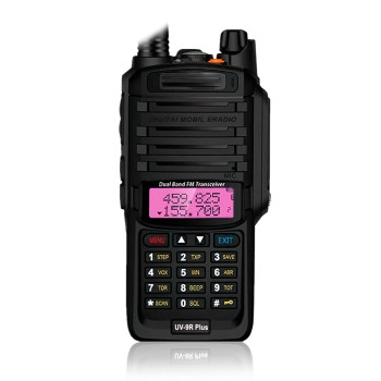 Радиостанция Baofeng UV-9R Plus с радиусом до 22 км,  VHF/UHF, 2500 мА/ч
