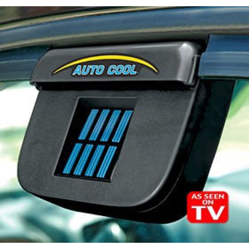 Автомобильный вентилятор на солнечной батарее Auto Cool фото - 3
