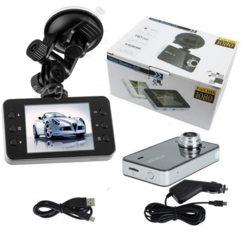 Видеорегистратор автомобильный Black box k6000 Full HD фото - 4