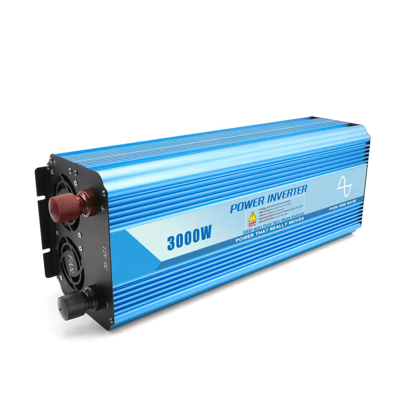 Преобразователь напряжения Wimpex WX-3010, чистая синусоида, 3000 Вт, 12 В фото - 2