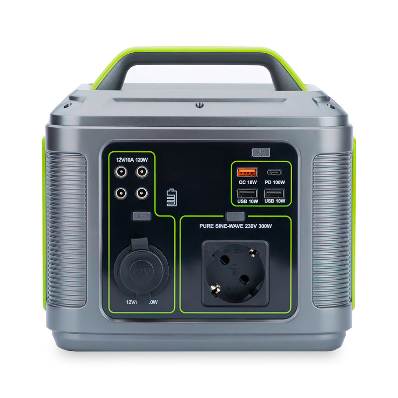 Портативная электростанция Wimpex WX500 с выходами USB Type-C, USB-A, DC, 64000мА/ч фото - 2