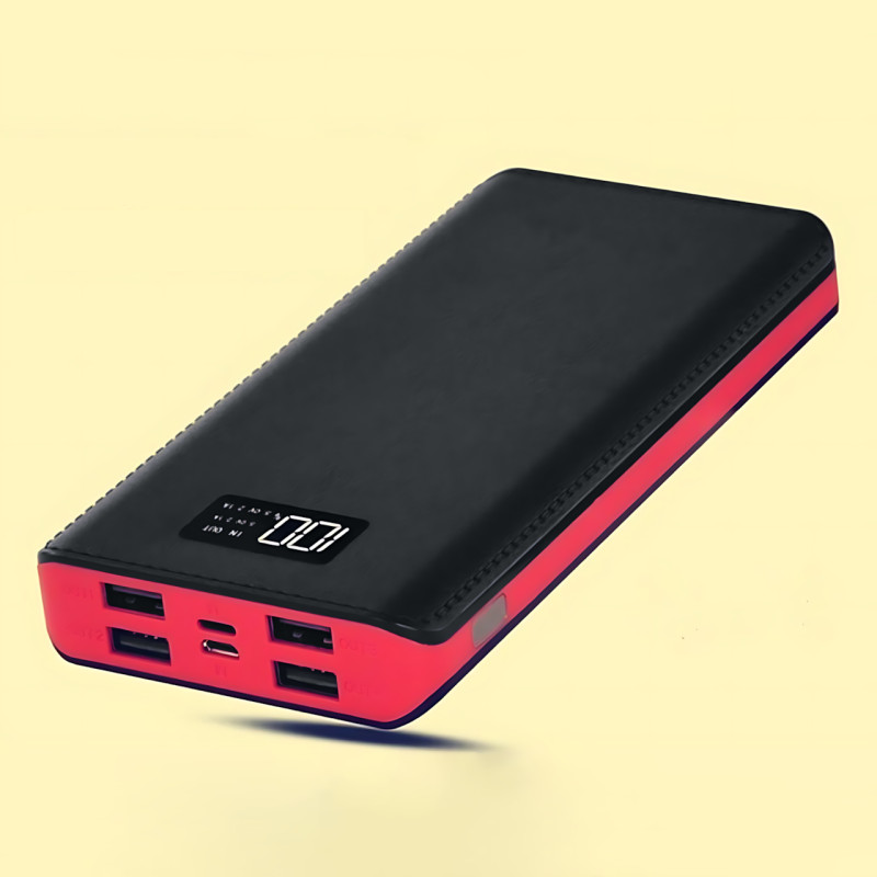 Power Bank 50000 mAh M9 LCD (реальна ємність 8400 mAh), 4&times;USB, microUSB + Lightning, LED-ліхтарик, зовнішній акумулятор фото - 10