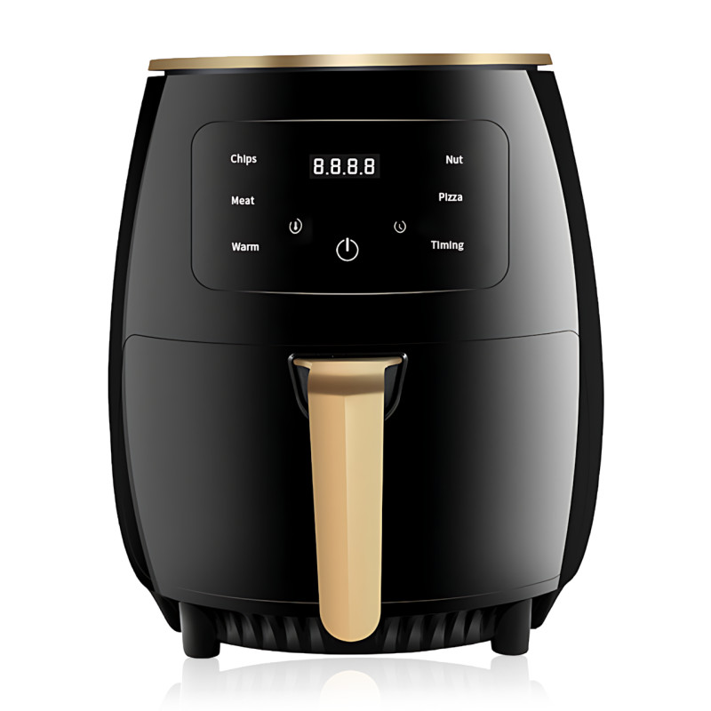 Аерогриль Black S-18 6L AirFryer MA655, 2600 Вт, 6 л, сенсорне керування, 8 програм, антипригарне покриття, аерофритюрниця фото - 2 Аерогриль Black S-18 6L AirFryer MA655, 2600 Вт, 6 л, сенсорне керування, 8 програм, антипригарне покриття, аерофритюрниця фото - 2
