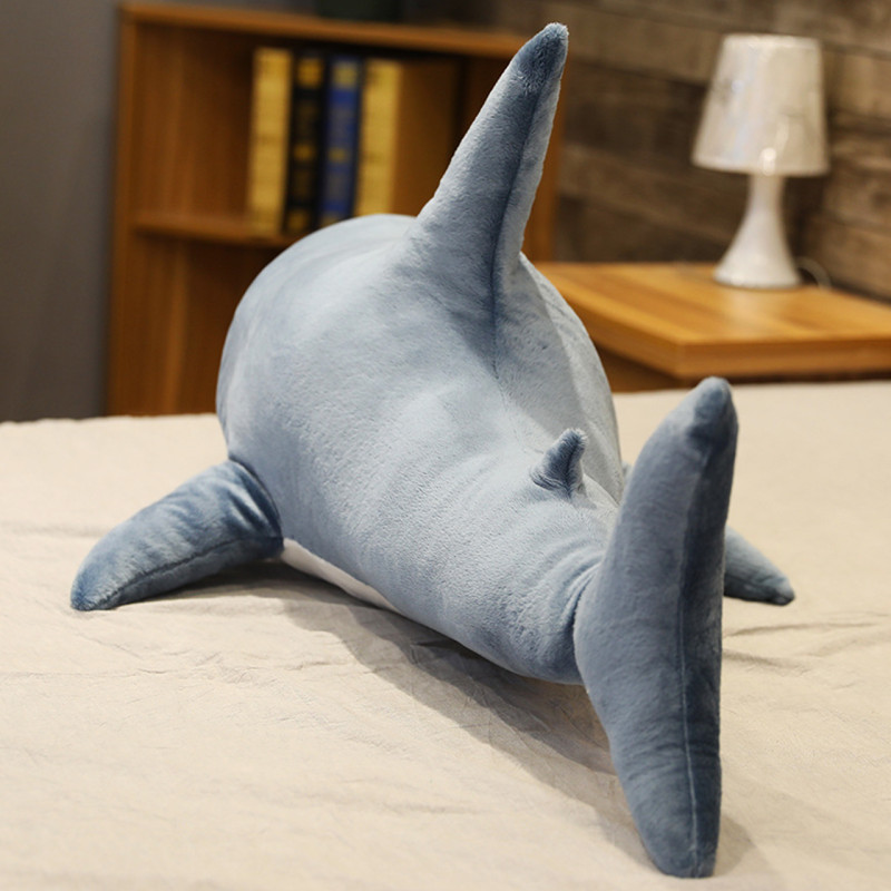 Мягкая игрушка подушка акула IKEA BLAHAJ 49см фото - 4