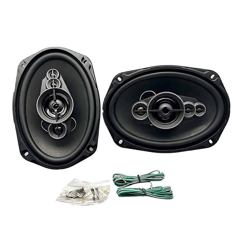Автоакустика TS-6996 6&times;9&Prime;, 5-полосные коаксиальные динамики, 650 Вт max / 120 Вт RMS, 92 дБ, 30&ndash;36000 Гц, овальные авто колонки фото - 8