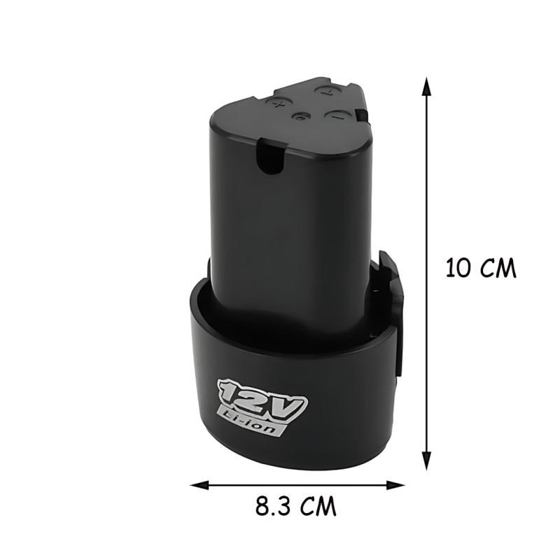 Аккумулятор 12V Li-Ion MA693 для электроинструмента, 1.5 Ач, для шуруповерта, болгарки, дрели, защита от перегрузки, быстрый заряд фото - 8