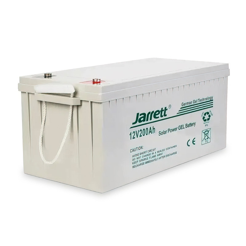 Гелевий акумулятор Jarrett 12 В, 200 А·год для домашніх систем електроживлення фото - 3