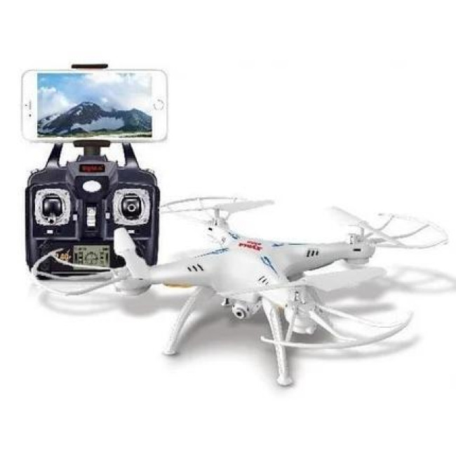 Квадрокоптер Tean Toys DRONE 1 Milliomn с Wifi камерой HD. радиус 120 метров, Белый