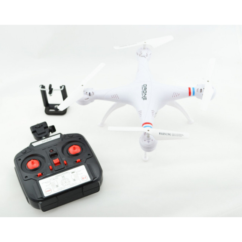 Квадрокоптер Tean Toys DRONE 1 Milliomn с Wifi камерой HD. радиус 120 метров, Белый фото - 2