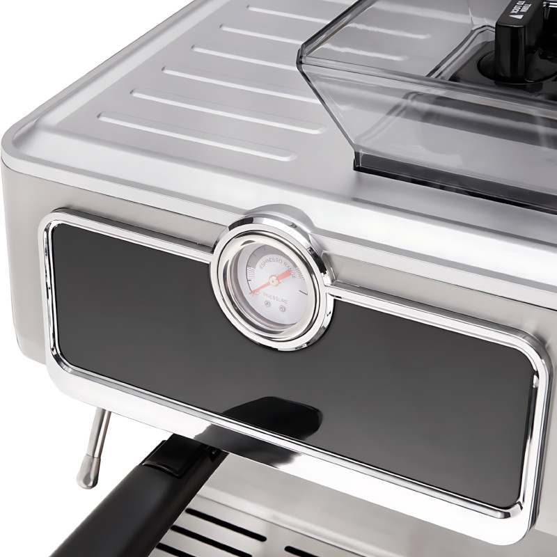 Кофеварка эспрессо с кофемолкой Zepline ZP-7305A – 3000 Вт, 20 Бар, сенсорное управление, капучинатор, 1.5 л фото - 7