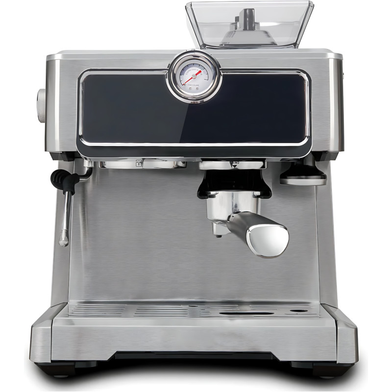 Кофеварка эспрессо с кофемолкой Zepline ZP-7305A – 3000 Вт, 20 Бар, сенсорное управление, капучинатор, 1.5 л фото - 2