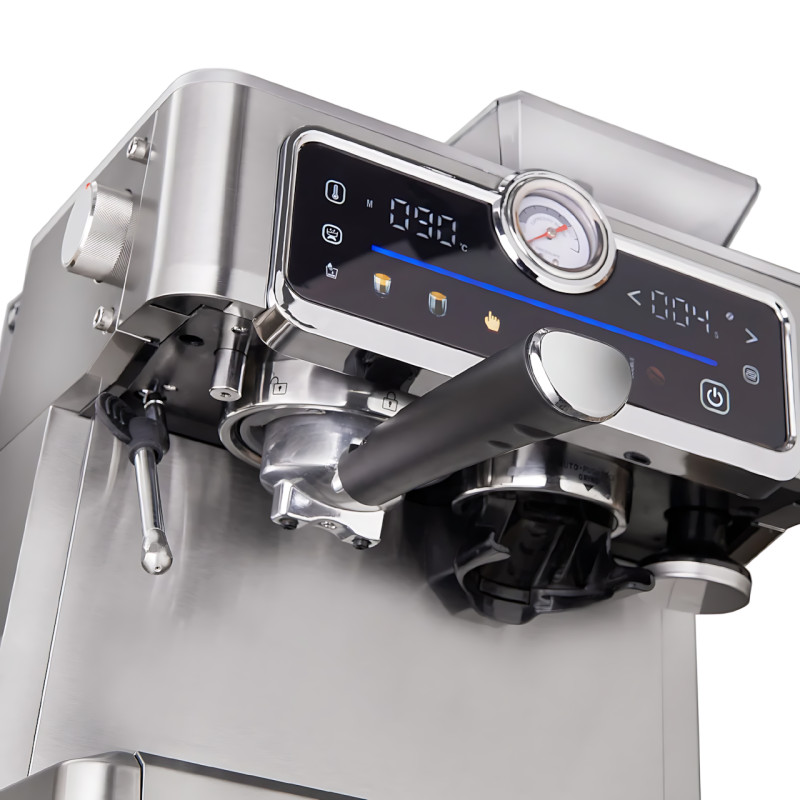 Кофеварка эспрессо с кофемолкой Zepline ZP-7305A – 3000 Вт, 20 Бар, сенсорное управление, капучинатор, 1.5 л фото - 9