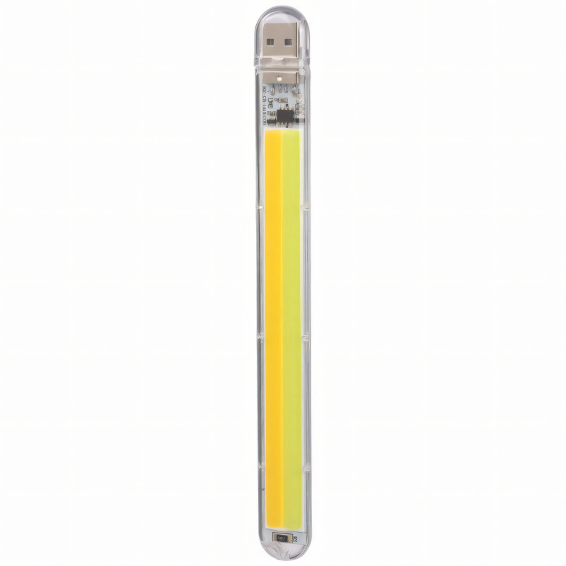 USB светодиодный фонарик LED 518 cob с сенсорным включением, Мини-светильник-брелок Usb для ноутбука, телефона фото - 2