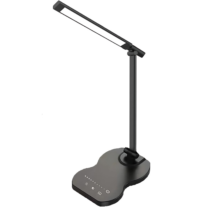 Настільна лампа Table lamp AND HA-85 з бездротовою зарядкою, складаною конструкцією, портом USB + таймером фото - 3