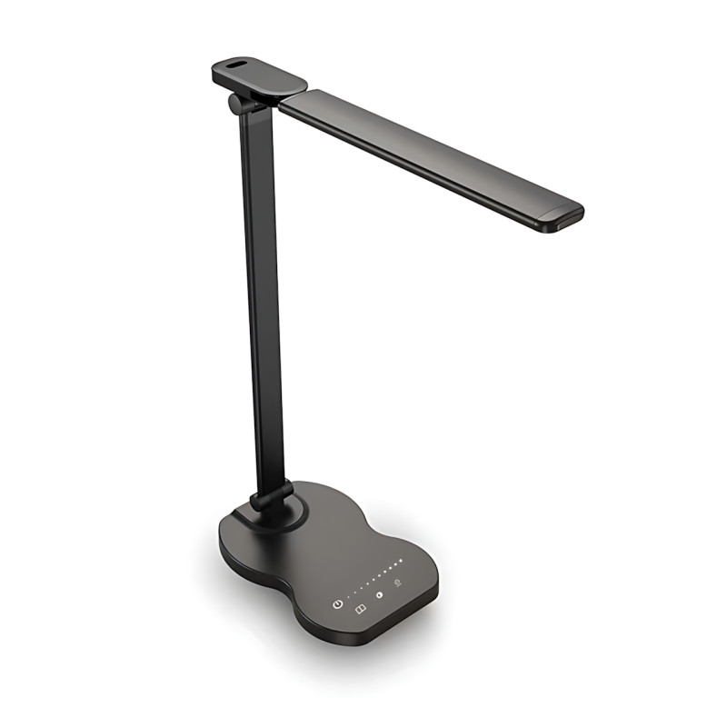 Настільна лампа Table lamp AND HA-85 з бездротовою зарядкою, складаною конструкцією, портом USB + таймером фото - 2