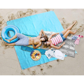 Анти-песок коврик для пляжа Sand Free MAT 200*150 см, разные цвета