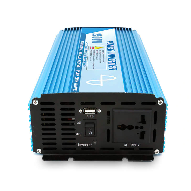 Преобразователь напряжения Wimpex WX-2510, чистая синусоида, 2500 Вт, 12 В фото - 7