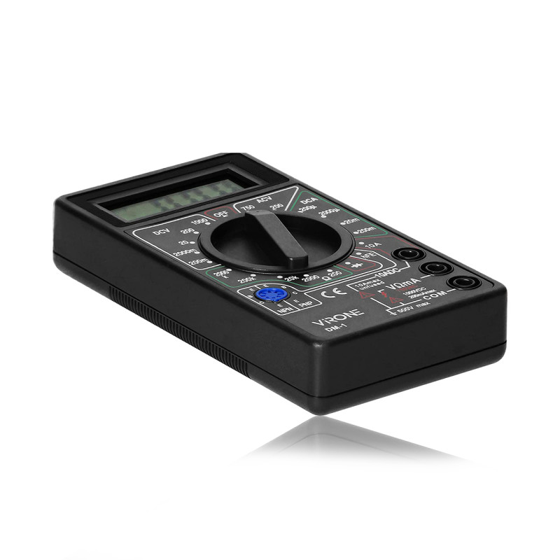 Мультиметр с цифровым дисплеем DT-830B, 2 измерительных щупа, 100 мкВ фото - 4