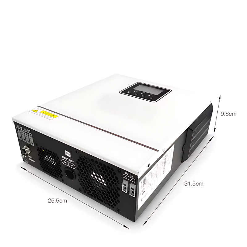 Гібридний інвертор Jarrett JASM-1.5KW 24V, чиста синусоїда, імпульсна потужність 3000VA фото - 7