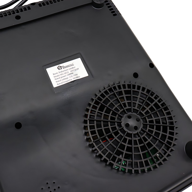 Електроплита індукційна Domotec MS-5833 портативна, 2000 Вт, сенсорне керування, 7 режимів, LED-дисплей, автовимкнення фото - 6