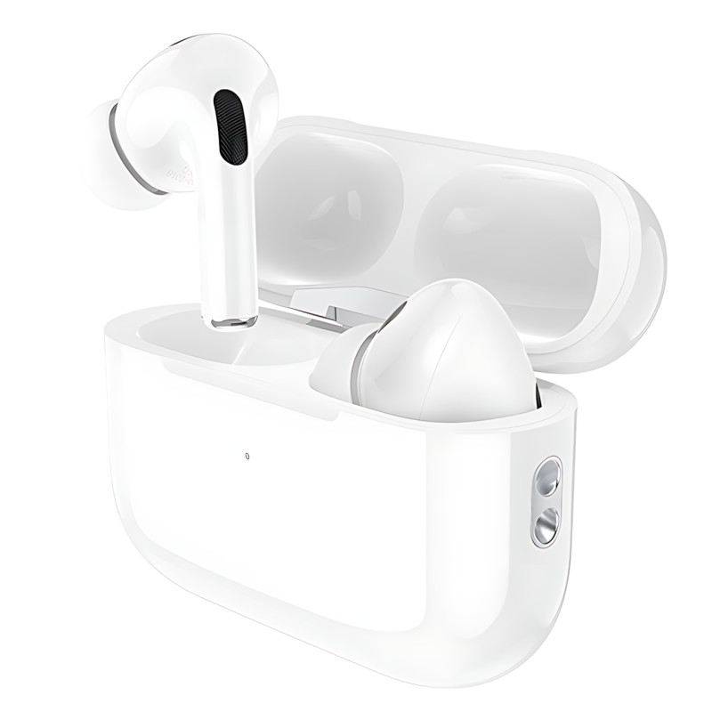 Bluetooth-гарнітура Borofone BW82, стерео, сенсорне керування, Bluetooth 5.4, LED-індикатор, білий фото - 5