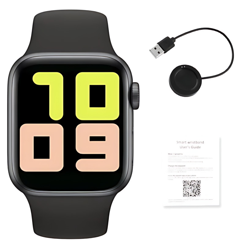 Смарт-годинник Smart Watch T100 Plus з Bluetooth-дзвінками, мікрофоном і динаміком, вимірювання тиску та SpO2, пульсометр, IPS 1.7 фото - 8