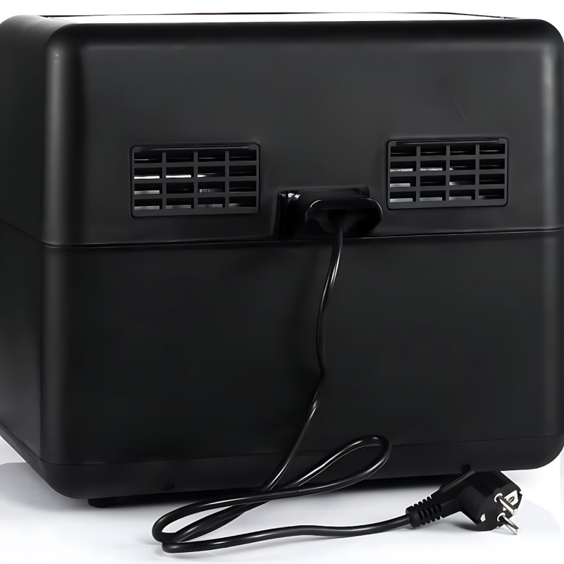 Профессиональный аэрогриль-фритюр RAF R.5292 Air Fryer, двойная антипригарная чаша 4+4 л, 2000 Вт фото - 7