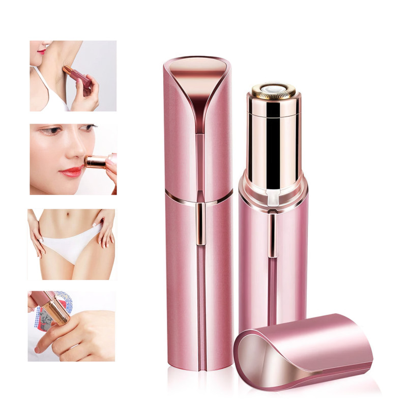 Эпилятор-триммер женский Flawless для лица, от батарейки АА, белый фото - 3