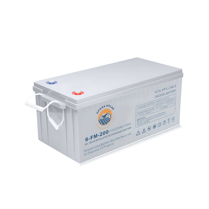 Гелевий акумулятор Opera Solar OS200-12 GEL, 12 В 200 Ah 10HR, 45 кг фото - 4
