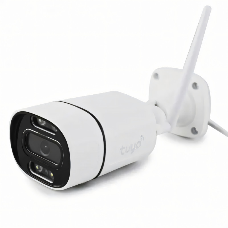 Уличная WIFI камера, наружное видеонаблюдение с  интеркомом, камера C16 TUYA 3.0 mp APP фото - 2
