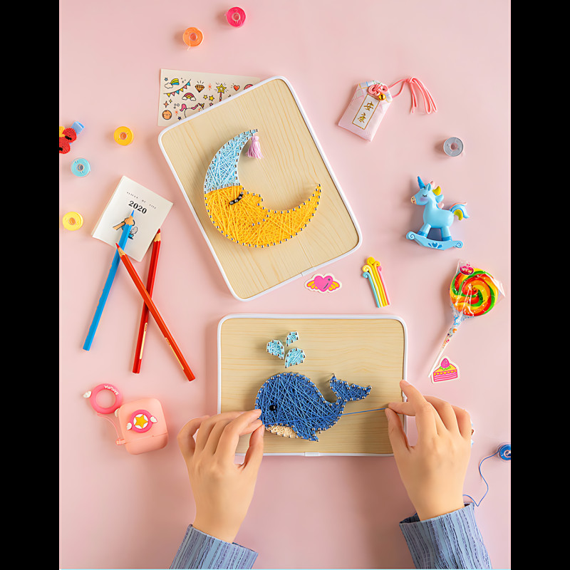 3D-ручка 6 поколения 3DPen-6 с LCD + графический планшет 8.5", набор для 3D-рисования, 100 м PLA, регулировка температуры Фиолетовый фото - 9