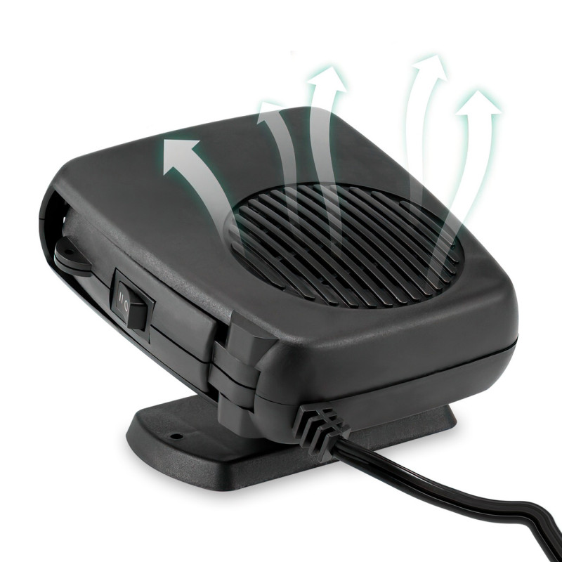 Автомобільний обігрівач Car Heater PRO SJ-006 на підставці, чорний фото - 2