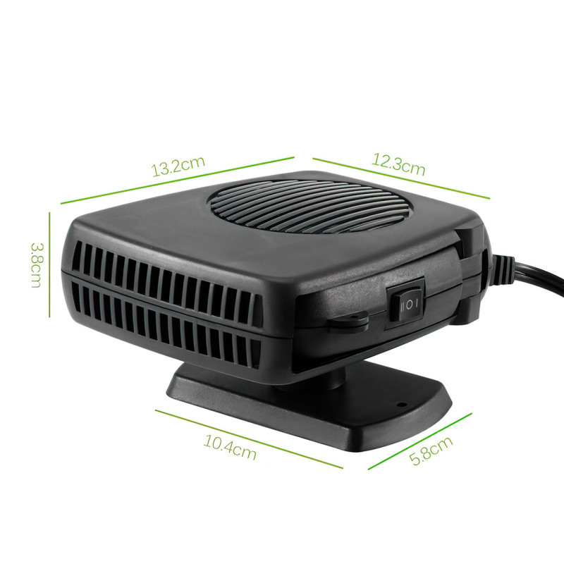 Автомобільний обігрівач Car Heater PRO SJ-006 на підставці, чорний фото - 10