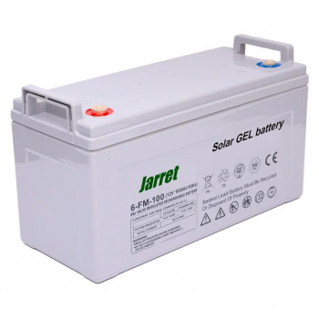 Аккумулятор гелевый Jarrett GEL Battery 150 Ah 12V, официальный, для solar панелей 6FM150