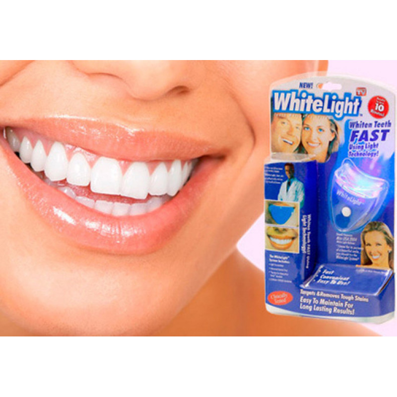 Прибор для отбеливания зубов White light с гелем фото - 5