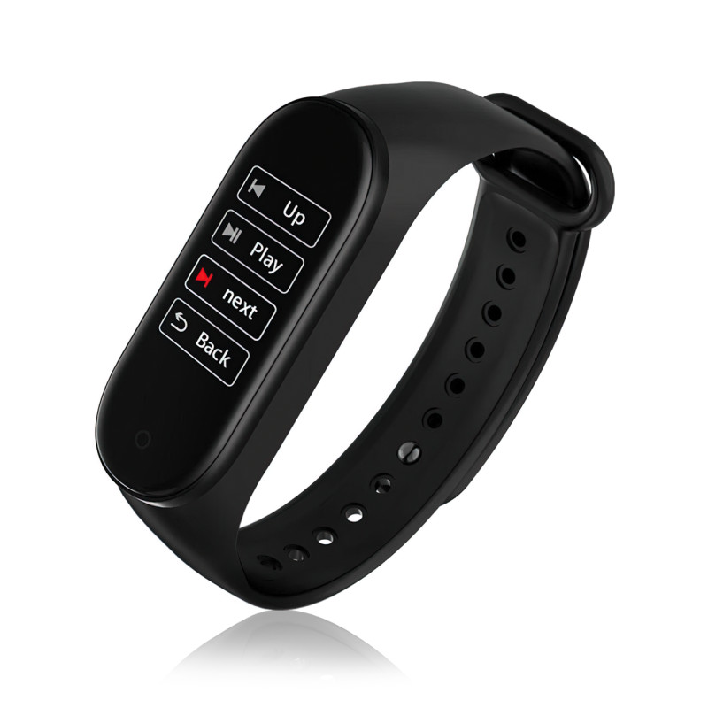 Фитнес браслет Smart Band M4 с функцией измерения кислорода в крови, 0.42", 90 мА/ч, OLED экран, IP67 фото - 3