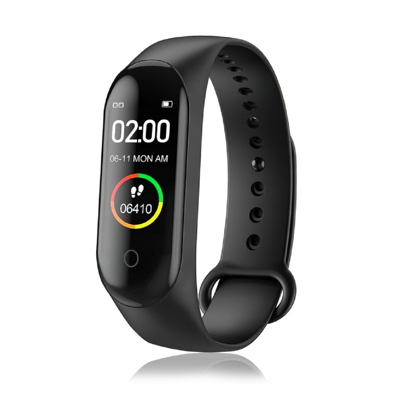 Фитнес браслет Smart Band M4 с функцией измерения кислорода в крови, 0.42", 90 мА/ч, OLED экран, IP67 фото - 2