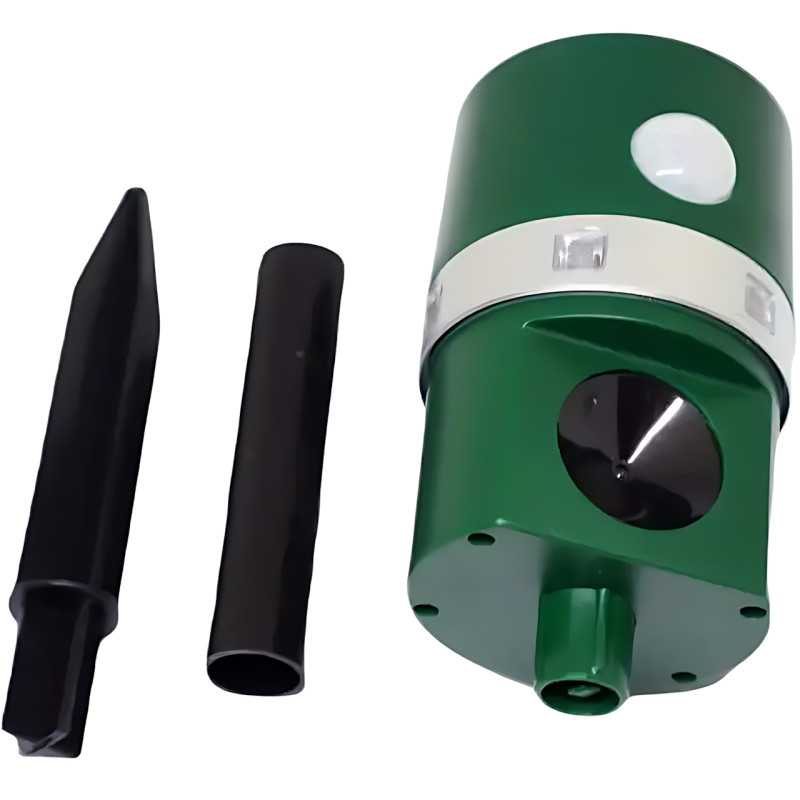 Ультразвуковой отпугиватель Solar Pest Repeller ZF 858  защита от животных, солнечная зарядка, датчик движения фото - 7