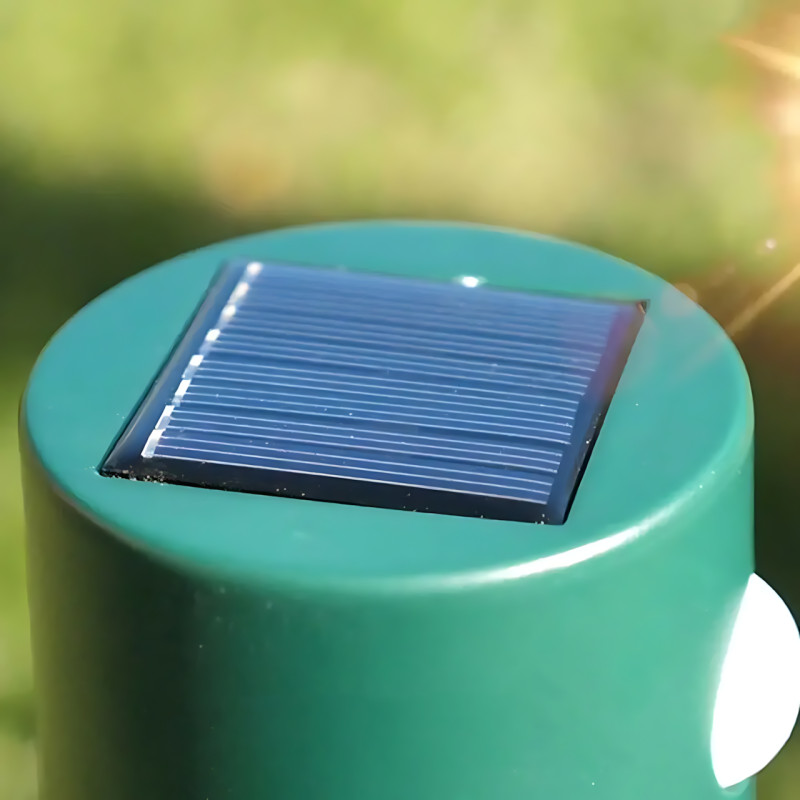 Ультразвуковой отпугиватель Solar Pest Repeller ZF 858  защита от животных, солнечная зарядка, датчик движения фото - 6