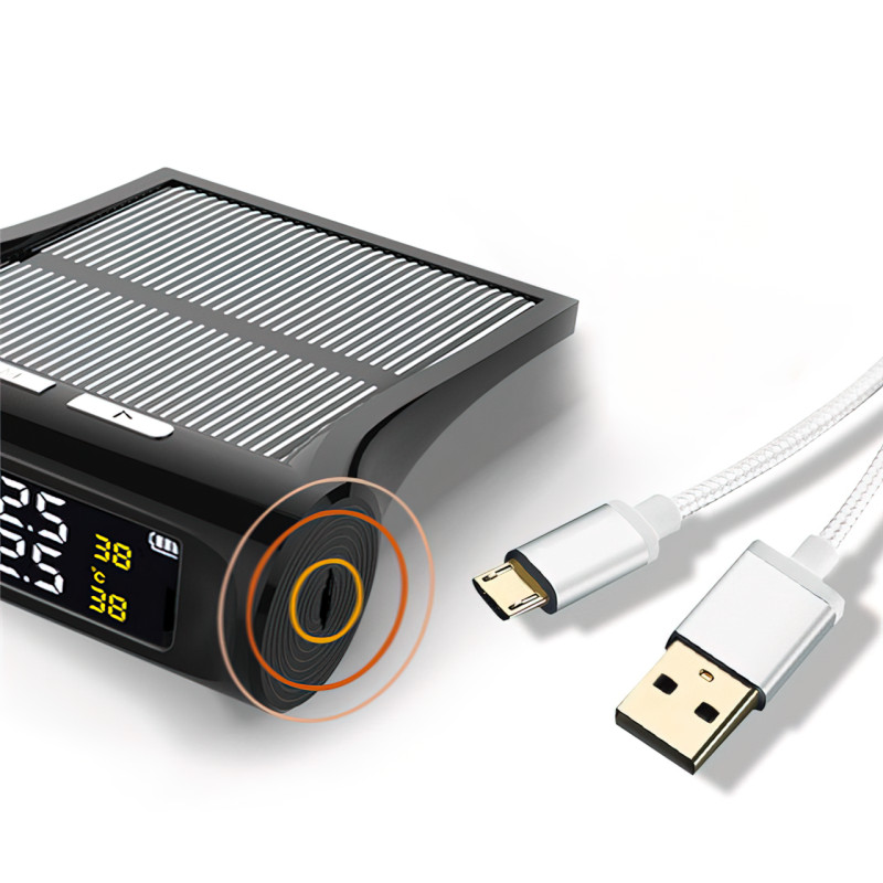 Система моніторингу тиску в шинах TPMS з датчиками та сонячною панеллю SOLAR 7582, до 6 барів фото - 7
