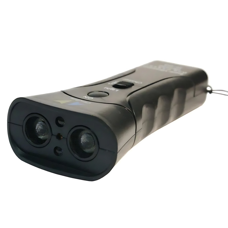 Отпугиватель собак ZF 853E/5039 Super Ultrasonic Dog Chaser 3в1 — ультразвук 25 кГц, лазер, фонарик, до 5 м фото - 6