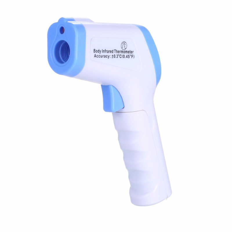 Безконтактний цифровий інфрачервоний термометр лобовий Infrared Thermometer DT-8826, градусник, білий фото - 2