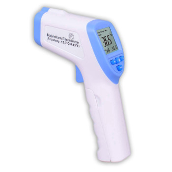 Безконтактний цифровий інфрачервоний термометр лобовий Infrared Thermometer DT-8826, градусник, білий
