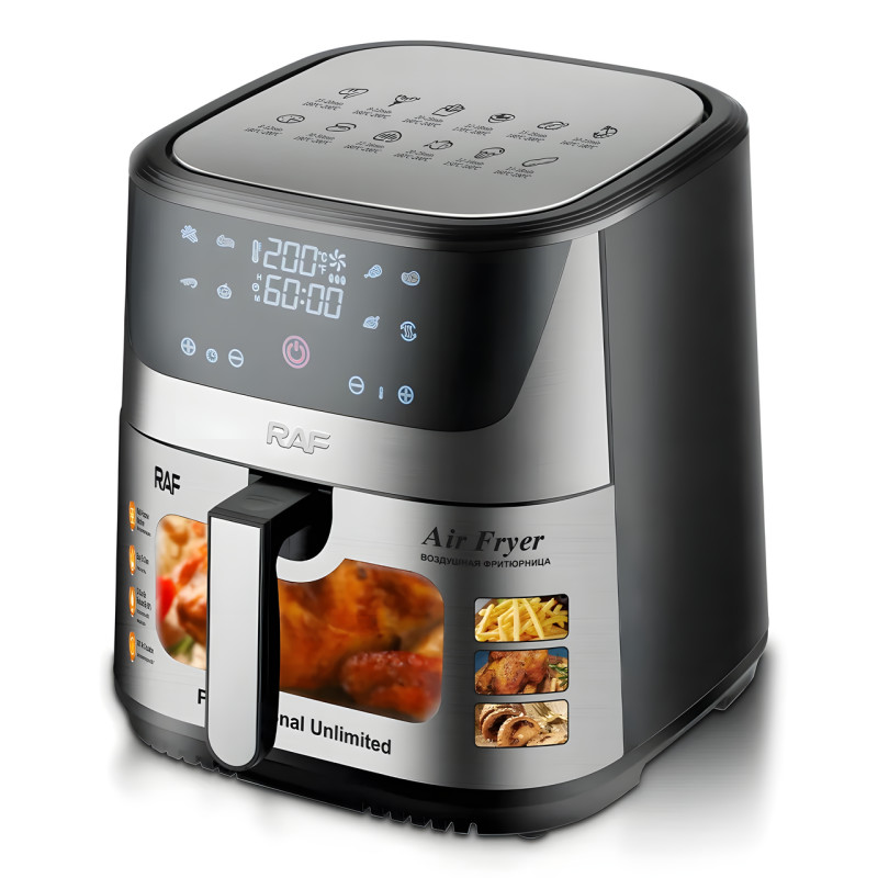 Аэрогриль RAF R5351 Аэрофритюрница 1500w, 10L фото - 4