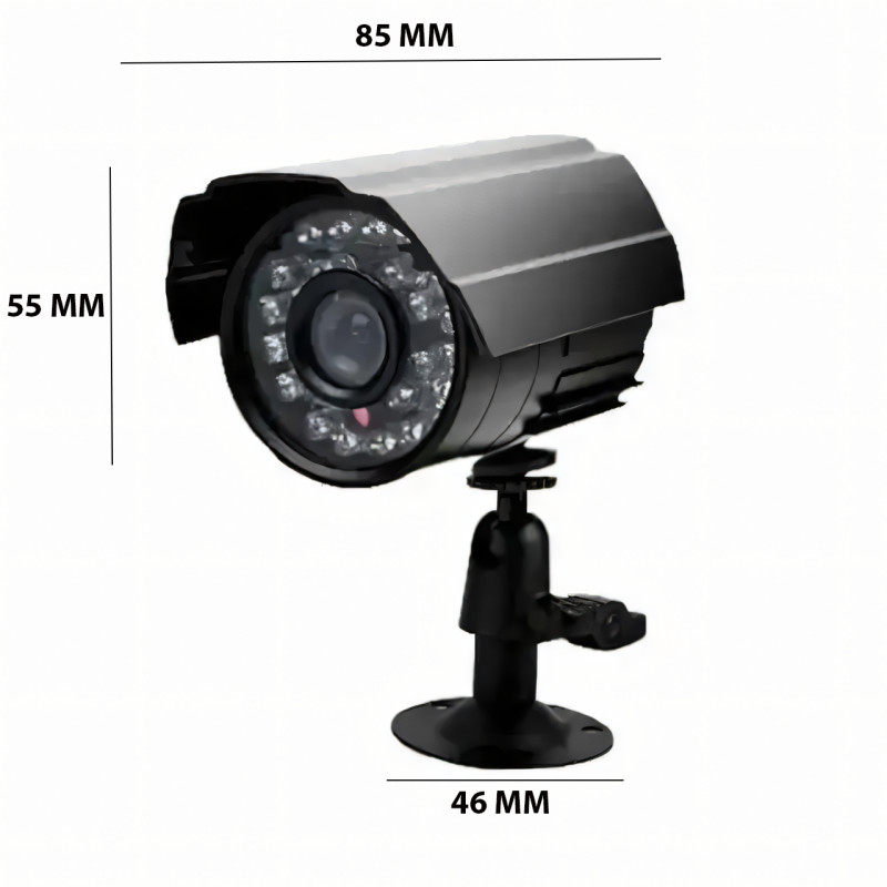 Набор для видеонаблюдения CCTV XVR-TO801N, 8 камер, уличные камеры с восьмиканальным регистратором фото - 8