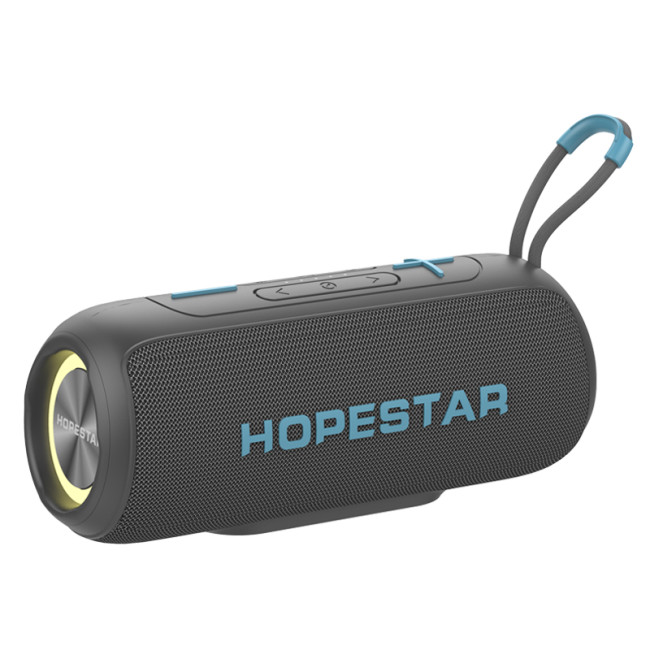 Колонка бездротова Hopestar p26, 10 W, 2400 mAh, Вологозахищена Ipx 7 Сірий